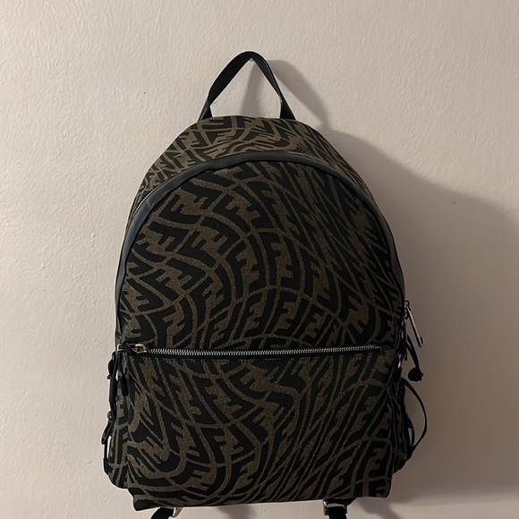 Fendi vertigo FF Zucca logo monogram limited edition Backpack - Picture 3 of 10